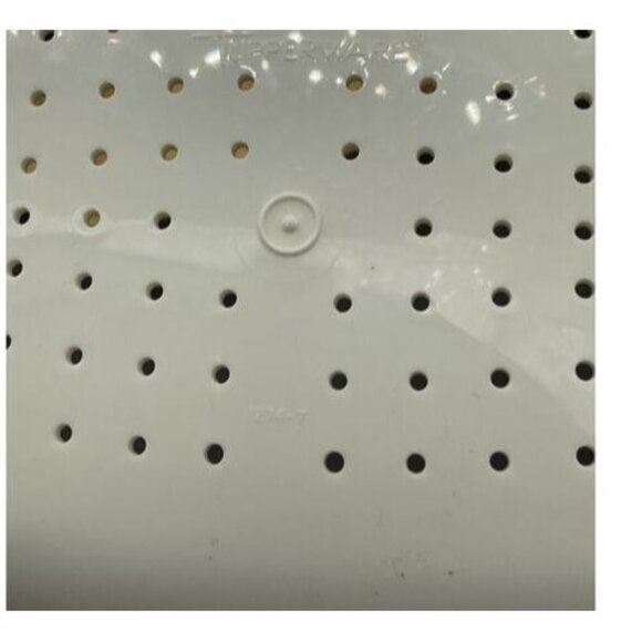 Tupperware 1273-4 1275-8 Vintage Oval Gold Steamer Strainer Set With Lid & Tray - Picture 3 of 12